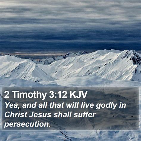 2 Timothy 312 Kjv Bible Verse Images