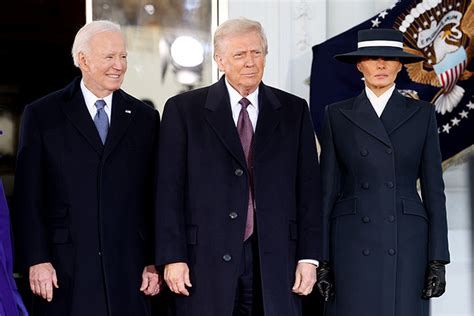 Melania Trumps Outfit At The Presidential Inauguration Sparks