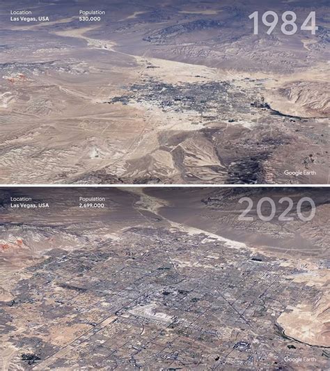 12 Before And After Satellite Images Showing How Much Humans Changed