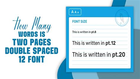 How Many Words Is 3 Pages Double Spaced 12 Font: Explained