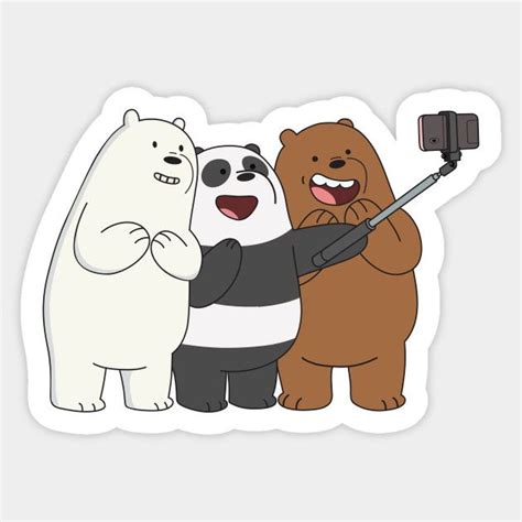 We Bare Bears Stickers - We Bare Bears - We Bare Bears - Sticker ...