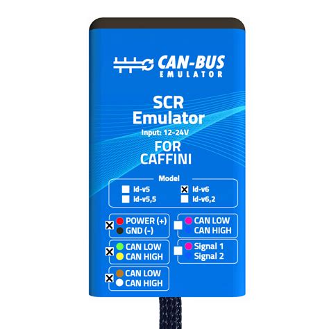 Caffini Euro 6 With Socket Adblue SCR Emulator Can Bus Emulator