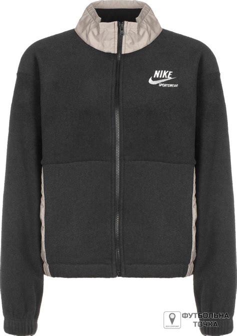 Женская куртка Nike Sportswear Heritage Plush Jacket DD5712-010 купить ...