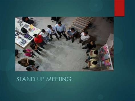 Agile Stand up meeting