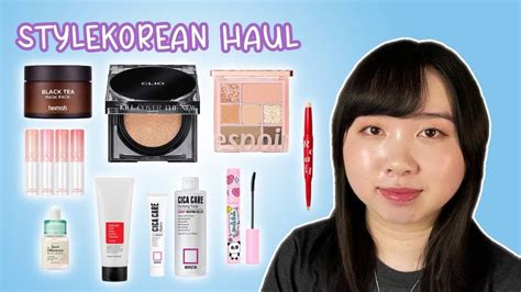 Stylekorean January 2023 Haul Mini Reviews Youtube