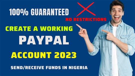 New Method How To Create A Paypal Account In Nigeria In No