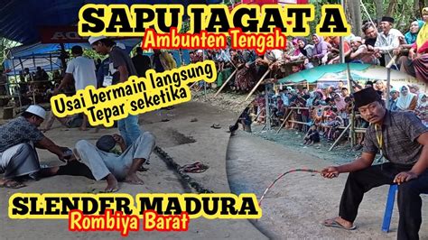 SAPU JAGAT A VS SLENDER MADURA BABAK 2 GRUP MENANG TARIK TAMBANG DI