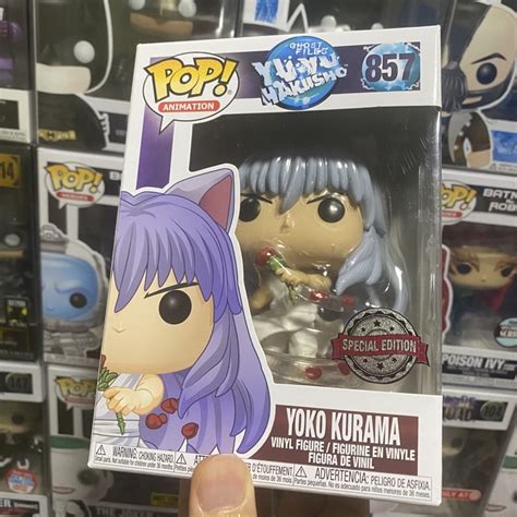 李大 正版現貨 Funko Pop 幽遊白書 妖狐 藏馬 Yoko Kurama 857 蝦皮購物