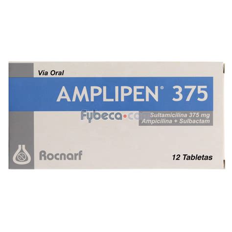 Amplipen 375 Mg Unidad Fybeca