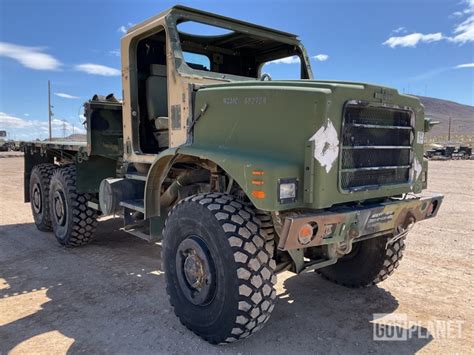 Surplus Oshkosh Amk Mtvr Ton X Cargo Truck In Yermo California