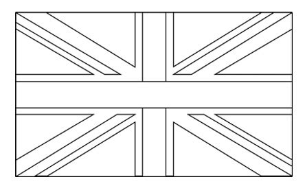 British Flag Colours - img-napkin