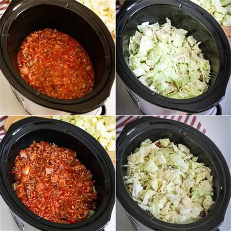 Crock Pot Cabbage Roll Casserole Small Town Woman