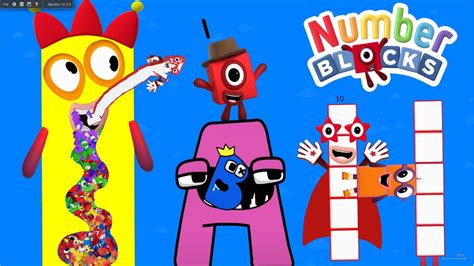 Numberblocks Alphabet Lore Eating Simulation Numberblocks Puzzle