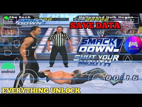 Save Data For WWE SmackDown Shut Your Mouth PS2 Game For Aether Sx2