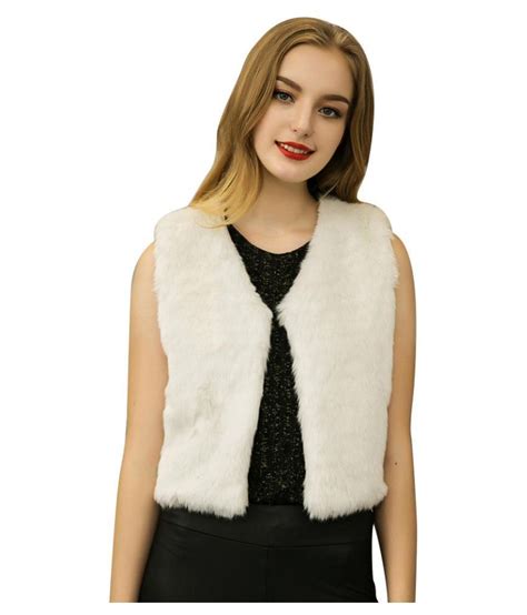 Luxury Womens Soft Faux Fur Gilet Vest Sleeveless Jacket Winter Warm Waistcoat Buy Luxury