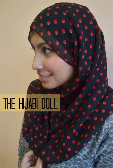 Rina Hamid The Dot Doll Shawl By The Hijabi Doll