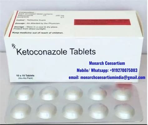 Ketoconazole Tablet Mg Treatment Fungal Infection At Rs Strip