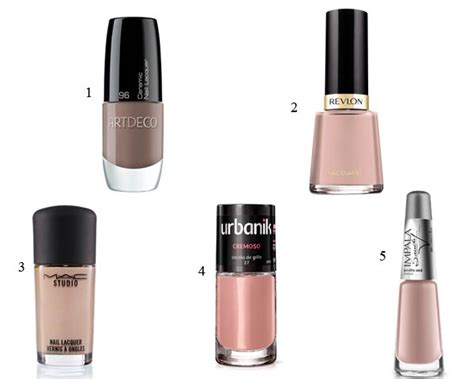 Vá de nude A cor dá o tom dos esmaltes e batons da estação Revista Marie Claire Beleza