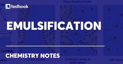 Emulsification: Definition, Theories, Types, Properties, Uses