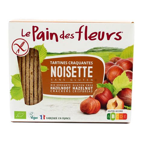 Acheter Le Pain Des Fleurs Tartine Craquante Noisette Bio Sans Gluten