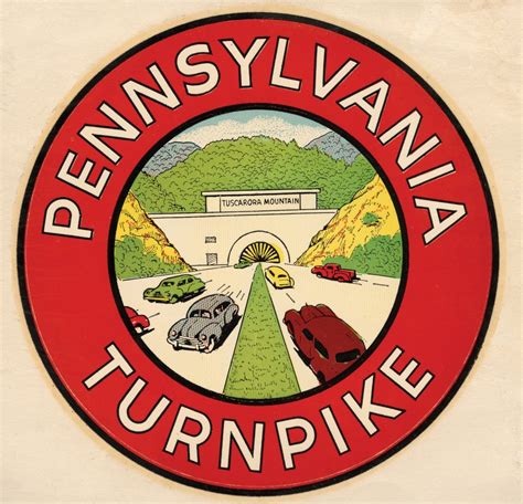 Pennsylvania Turnpike Travel Decal Posters And Prints By Corbis