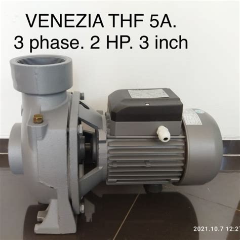 Jual Pompa Centrifugal Venezia Thf A Keong Inch Phase Hp