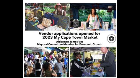 Vendor Applications Opened For My Cape Town Market Companys