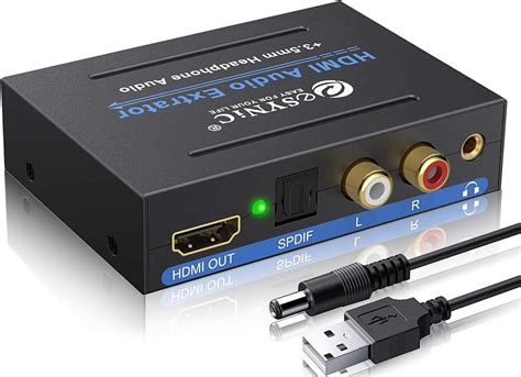 Esynic Extracteur Audio Hdmi K R Partiteur Audio Hdmi P Hz