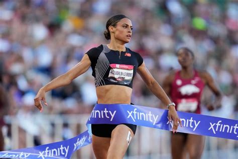 Sydney Mclaughlin Levrone Takes World Lead In 400 Meters