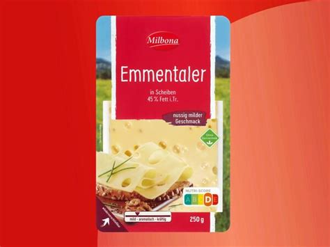 Milbona Emmentaler In Scheiben Von Lidl Ansehen