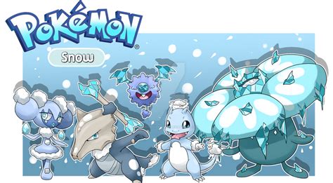 [Pokemon] SNOW/WINTER type swap adopts (CLOSED) by SmilesUpsideDown on ...