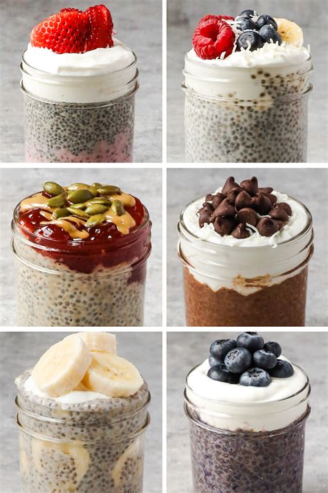 Chia Pudding Recipe 6 Easy Flavors