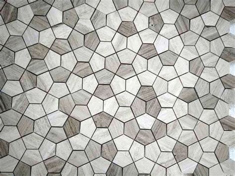 Silverwood Pentagon Mosaic Tile Depot Mtd