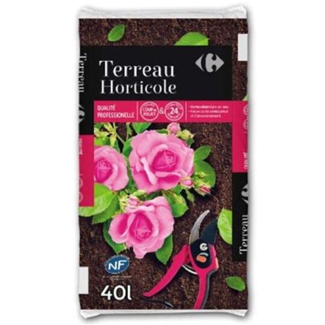 Terreau Horticole L Utilisable En Agriculture Biologique Carrefour