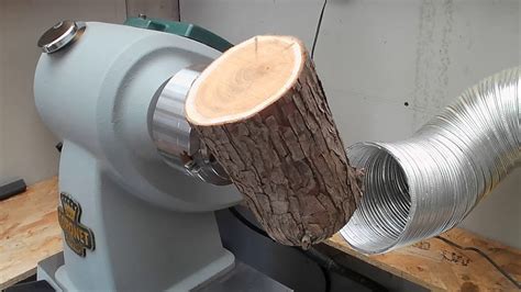 Woodturning A Natural Edge Yew Bowl Youtube