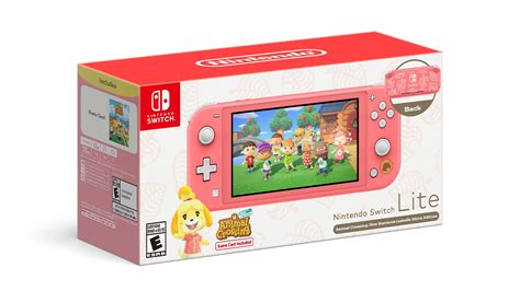 Nintendo Switch Lite Animal Crossing: New Horizons Bundles, 56% OFF