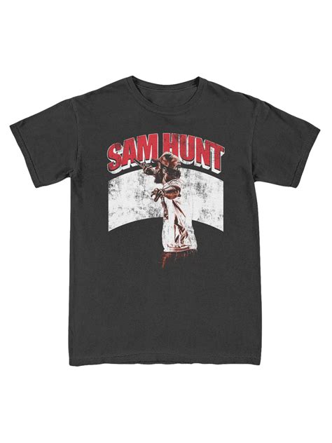 Outskirts 2023 Black Tour Tee – Sam Hunt Official Store