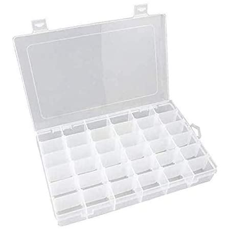 Techsun Present 36 Grid Cells Multipurpose Clear Plastic Rectangular