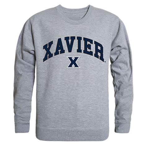 Xavier University Campus Crewneck Pullover Sweatshirt Sweater Heather ...