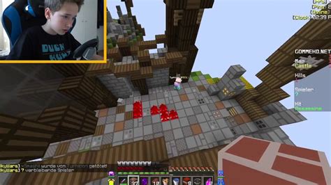 So Ein Lucker O Minecraft Skywars Neue Facecam Youtube