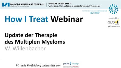 How I Treat Update Der Therapie Des Multiplen Myeloms 27 02 2024