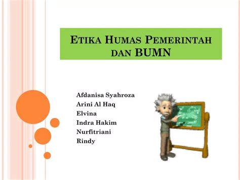 Ppt Etika Humas Pemerintah Dan Bumn Powerpoint Presentation Free