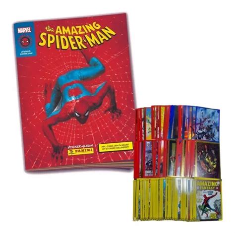 Lbum Spiderman A Os Estampas Y Tarjetas Panini Meses Sin