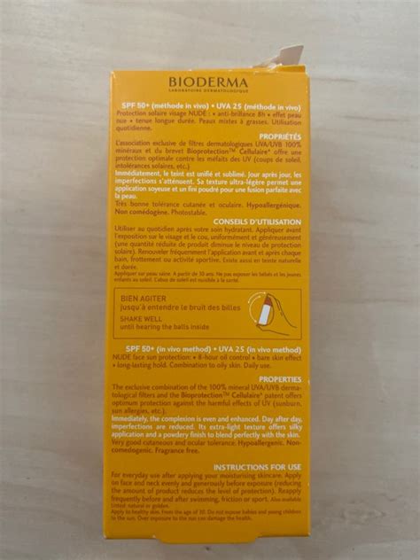 Bioderma Photoderm Nude Touch Spf 50 Perfect Skin Suncare Very High