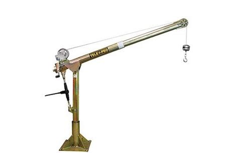 Oz Tele Pro Davit Cranes Davit Crane By Oz Lifting Products Llc