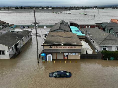 California is hit once again by floods amid an atmospheric river : NPR