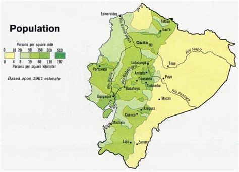 Ecuador Población La Guía De Geografía