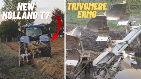 New Holland T7 250 Trivomere Ermo YouTube