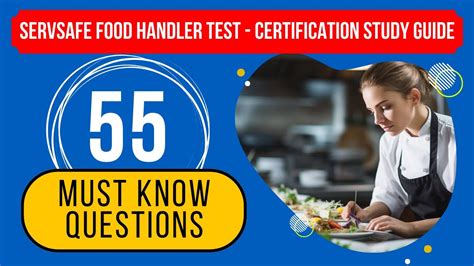 Servsafe Food Handler Test 2024 Certification Study Guide 55 Must