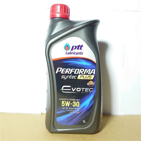 Ptt Evotec Lubricants Performa Synthetic Plus Sae Api Sp Liter